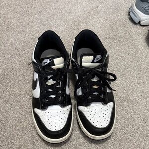 Nike Kids Black and White Sneakers